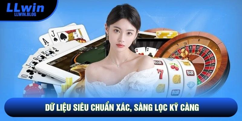 Dữ liệu siêu chuẩn xác, sàng lọc kỹ càng Dữ liệu siêu chuẩn xác, sàng lọc kỹ càng